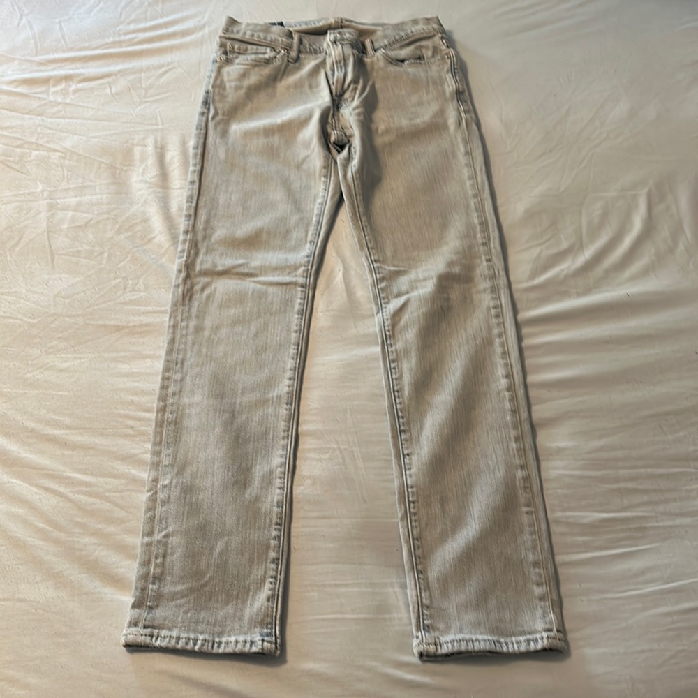 Abercrombie & Fitch Slim Men’s Jeans - Light Beige Wash